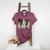 Be Kind Women Inspirational Teacher Animal Print Women's Heather T-Shirt Heather Maroon