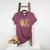 Occupational Therapy Fall Autumn Pumpkin Flower OTA Teacher Women's Heather T-Shirt Heather Maroon