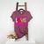 In October We Wear Pink Love Teacher Breast Cancer Awareness Women's Heather T-Shirt Heather Maroon