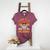 I Teach In My Pajamas Teacher Sunset Bear Retro Women's Heather T-Shirt Heather Maroon