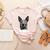 4th July Blue Heeler Dog Merica Patriotic USA Flag Cute Women's Heather T-Shirt Heather Peach