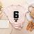 6 7 Matching Teachers Halloween Costume Gorilla Women's Heather T-Shirt Heather Peach 6 7 Matching Teachers Halloween Costume Gorilla Women's Heather T-Shirt Heather Peach