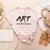 Art Teacher Women's Heather T-Shirt Heather Peach