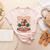 Boston Terrier My Christmas Spirit Dog Santa Claus X-Mas Women's Heather T-Shirt Heather Peach
