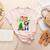 Boston Terrier Christmas Tree Lights Xmas Dog Lover Women's Heather T-Shirt Heather Peach