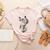 Boston Terrier Dog Graphic Pet Art Boston Terrier For Men Women Kids Women's Heather T-Shirt Heather Peach