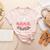 Boston Terrier Grandma Nana Dog Lover Christmas Women's Heather T-Shirt Heather Peach