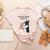 Boston Terrier Mom Dogs Mum Woman Women's Heather T-Shirt Heather Peach