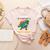 Childcare Providersaurus Daycare Teachers Women's Heather T-Shirt Heather Peach Childcare Providersaurus Daycare Teachers Women's Heather T-Shirt Heather Peach