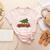 Christmas Teacher Squad Festive Car Tree Lights Xmas Women's Heather T-Shirt Heather Peach