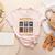Cute Halloween Teacher Women's Heather T-Shirt Heather Peach
