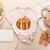 Fall Book Halloween Costume Autumn Pumpkin Teacher Kids Women's Heather T-Shirt Heather Peach