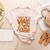 Fall In Love With Science Math Teacher Fall Thanksgiving Women's Heather T-Shirt Heather Peach