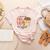 Friyay Teacher Coffee Friday School Cute Fri Yay Women's Heather T-Shirt Heather Peach