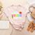 Hello Kindergarten Team Kinder Back To School Teacher Kids Women's Heather T-Shirt Heather Peach