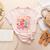 Howdy Pre-K Cowgirls Teacher Back To School Women's Heather T-Shirt Heather Peach