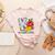 K Is For Kindergarten Teacher Pencil Apple Back To School Women's Heather T-Shirt Heather Peach K Is For Kindergarten Teacher Pencil Apple Back To School Women's Heather T-Shirt Heather Peach