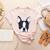 Kids Boston Terrier Dog For Women And Girls Women's Heather T-Shirt Heather Peach