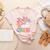 Kinder Boo Crew Kindergarten Teacher Student Halloween Women's Heather T-Shirt Heather Peach Kinder Boo Crew Kindergarten Teacher Student Halloween Women's Heather T-Shirt Heather Peach
