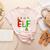 Kindergarten ELF Squad Christmas ELF Student Teacher Men Women Kids Women's Heather T-Shirt Heather Peach