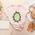 Kiwi Easy Costume Halloween Fruit Lover School Teacher Fun Women's Heather T-Shirt Heather Peach
