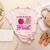 In October We Wear Pink Love Teacher Breast Cancer Awareness Women's Heather T-Shirt Heather Peach