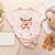 Pre-k Teacher Squad Reindeer Teacher Christmas Women's Heather T-Shirt Heather Peach