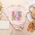 Retro Infant Teacher Vibes Women Daycare Teacher Women's Heather T-Shirt Heather Peach Retro Infant Teacher Vibes Women Daycare Teacher Women's Heather T-Shirt Heather Peach