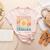 Retro Teacher Daisy Colorful Elementary School Teacher Women's Heather T-Shirt Heather Peach