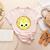 The Smart Cookie Good Egg Teacher Halloween Costume Food Women's Heather T-Shirt Heather Peach