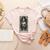 The Teacher Skeleton Tarot Card Women's Heather T-Shirt Heather Peach The Teacher Skeleton Tarot Card Women's Heather T-Shirt Heather Peach