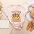 Teacher Of Smart Cookies Gingerbread Christmas Teacher Women's Heather T-Shirt Heather Peach Teacher Of Smart Cookies Gingerbread Christmas Teacher Women's Heather T-Shirt Heather Peach