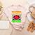 Teacher Teachers Love Brains Skeleton Hand Heart Halloween Women's Heather T-Shirt Heather Peach
