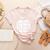 Teacher Of Tiny Humans Preschool Kindergarten Teacher Women's Heather T-Shirt Heather Peach