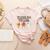 Trick Or Teach Candy Corn Pumpkin Ghost Teacher Women's Heather T-Shirt Heather Peach