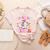 Trick Or Teach Halloween Teacher Floral Ghost Groovy Women's Heather T-Shirt Heather Peach