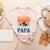 Vintage Retro My Favorite Teacher Calls Me Papa Father's Day Women's Heather T-Shirt Heather Peach Vintage Retro My Favorite Teacher Calls Me Papa Father's Day Women's Heather T-Shirt Heather Peach