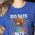 100 Days Of Driving My Teacher Nuts Dabbing Squirrel School Women's Heather T-Shirt Heather True Royal