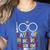 100 Days Of Mischief Managed Teacher Kid 100th Day Of School Women's Heather T-Shirt Heather True Royal 100 Days Of Mischief Managed Teacher Kid 100th Day Of School Women's Heather T-Shirt Heather True Royal