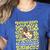 100th Day Of School Teacher Monkey Pun Banana For Men Women Girls Kids Women's Heather T-Shirt Heather True Royal