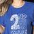 2nd Grade Typography Team 2nd Grade Teacher Back To School Women's Heather T-Shirt Heather True Royal 2nd Grade Typography Team 2nd Grade Teacher Back To School Women's Heather T-Shirt Heather True Royal