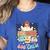 3rd Grade Boo Crew Third Grade Halloween Costume Teacher Kid Women's Heather T-Shirt Heather True Royal 3rd Grade Boo Crew Third Grade Halloween Costume Teacher Kid Women's Heather T-Shirt Heather True Royal