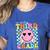 In My 3rd Grade Era Back To School Smile Face Teacher Kid Women's Heather T-Shirt Heather True Royal In My 3rd Grade Era Back To School Smile Face Teacher Kid Women's Heather T-Shirt Heather True Royal