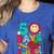 50 Days Of School Teacher Happy 50th Day Of School Kids Women's Heather T-Shirt Heather True Royal 50 Days Of School Teacher Happy 50th Day Of School Kids Women's Heather T-Shirt Heather True Royal
