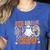 5th Grade Boo Crew Halloween Teachers Students Women's Heather T-Shirt Heather True Royal