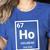 6 7 Meme Science Teacher Chemistry Holmium Women's Heather T-Shirt Heather True Royal 6 7 Meme Science Teacher Chemistry Holmium Women's Heather T-Shirt Heather True Royal