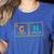67 Meme Six Seven Teacher Science Periodic Table Women's Heather T-Shirt Heather True Royal