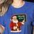 67 Teacher Christmas Santa Six Seven Meme Brainrot Math Joke Women's Heather T-Shirt Heather True Royal