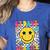 67th Day Of School Shirt 67 Days Smarter Teacher Boy Girls Women's Heather T-Shirt Heather True Royal 67th Day Of School Shirt 67 Days Smarter Teacher Boy Girls Women's Heather T-Shirt Heather True Royal