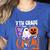 7th Grade Boo Crew Teacher Student Halloween Costume Women's Heather T-Shirt Heather True Royal 7th Grade Boo Crew Teacher Student Halloween Costume Women's Heather T-Shirt Heather True Royal